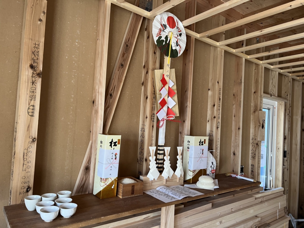 上棟祭の作法と初詣（はつもうで）