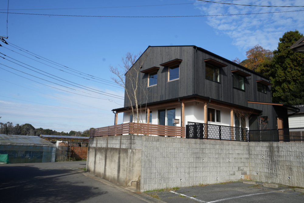 革靴のような家